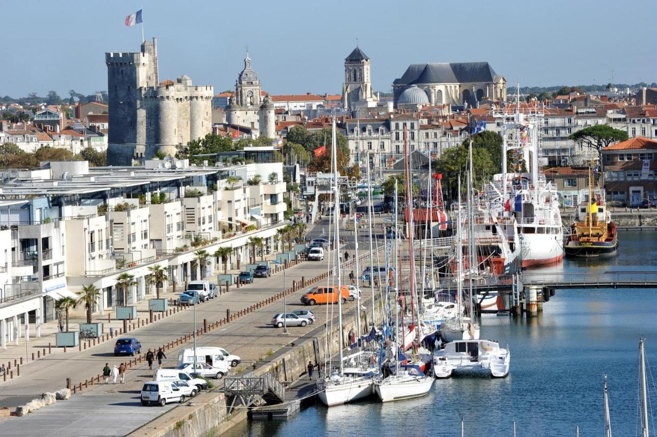 Charmant Cocon Iode Cosy Equipe, Baigne De Lumiere, Situe Au Coeur De La Rochelle A 1Min A Pied Du Marche Central Avec Tv Et Wifi Zewnętrze zdjęcie